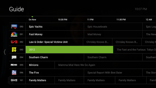 Screenshot of Greenlight TV
