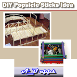 DIY Popsicle Sticks Idea icon