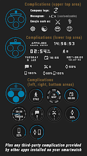 Watch Face – Ksana Sweep برای Android Wear OS Apk (پرداخت) 4