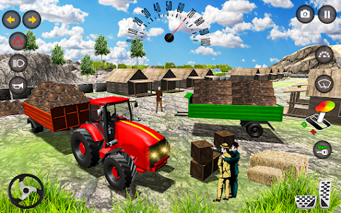 Farming Sim Real Tractor game