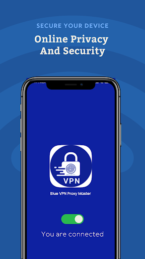 Android application Blue VPN Super Fast Proxy screenshort