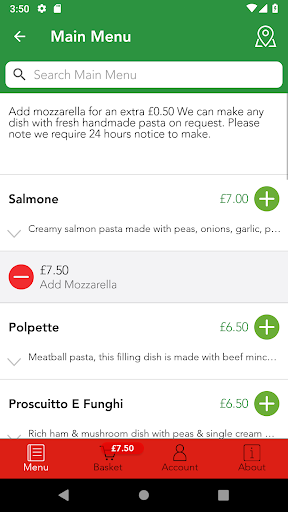 Nonnas Pasta Screen 3