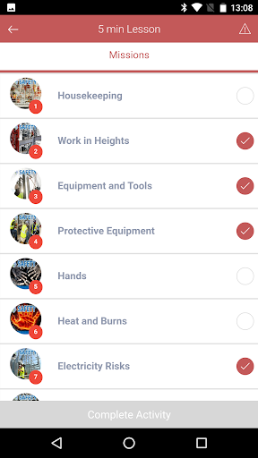 Android application GOARC screenshort