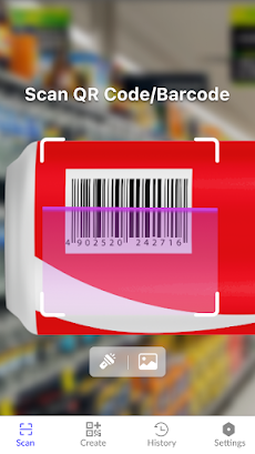 QR Code - Barcode Scanner Appのおすすめ画像1