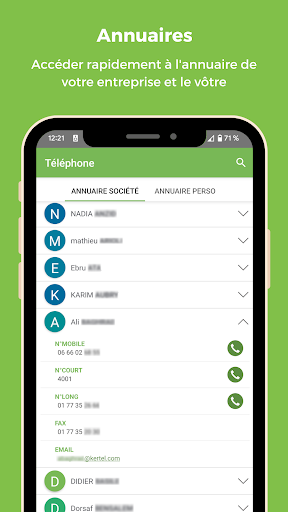 Android application Stelogy (ex Nomotech) screenshort