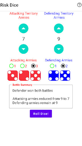 Risk Dice Screen 3