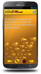 SMS D'amour en Français Screenshot