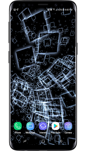 3D Abstract Live Wallpaper Screen 2