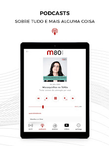 Captura de Pantalla 11 M80 Portugal's Radio android