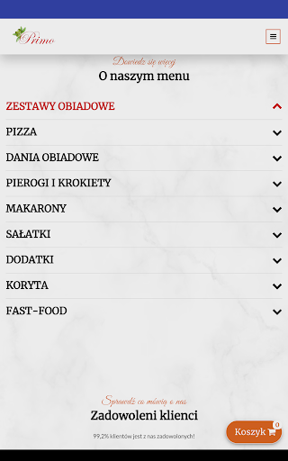 Primo-Pizza Screen 3