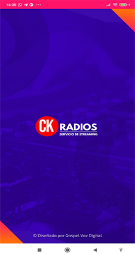 Android application Comunikados Radios screenshort