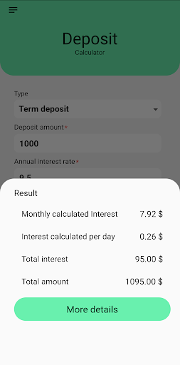 Loan calculator