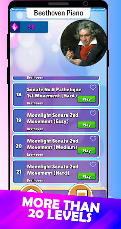 Beethoven Piano Tiles - Screenshot 2