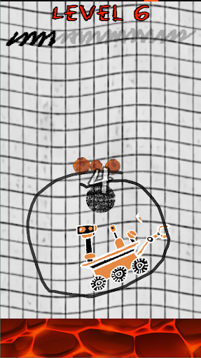 Android application Save The Rover :Line Draw Game screenshort