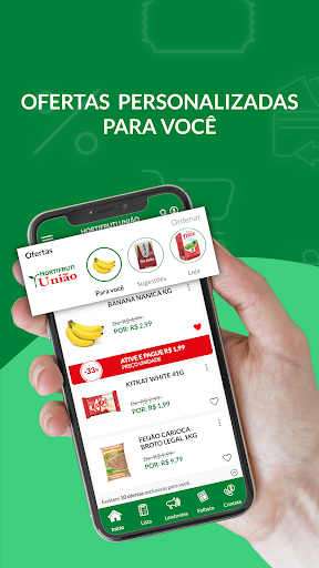 Android application Hortifruti União screenshort