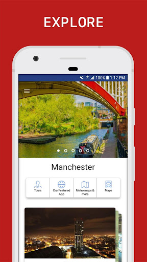 Manchester Travel Guide Screenshot