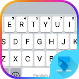 White Theme Emoji Keyboard icon