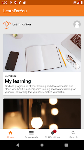 Android application LearnForYou screenshort