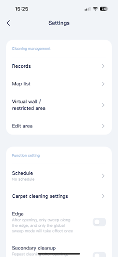 RVC connect Screen 2