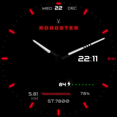 Voron ROADSTER Watch Face screenshot 33