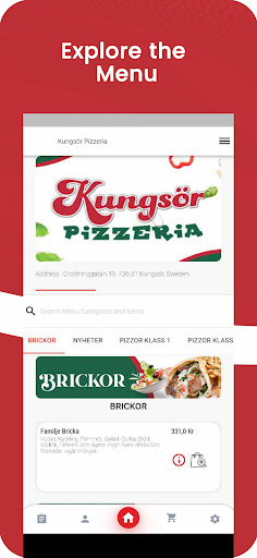 Kungsör Pizzeria Screen 3