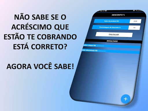 Desconto ou acréscimo Screen 2