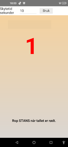 Felttimer Screen 2