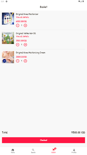 Panorama Cosmetics Screen 3