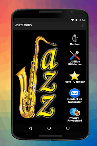 Android application Jazz Radios - All the Jazz arr screenshort