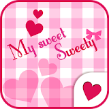 Cute wallpaper★pinky gingham icon