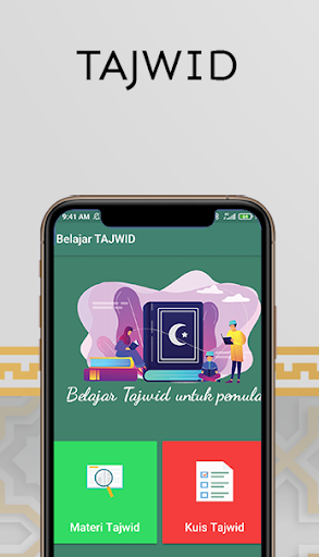 Android application Aplikasi Belajar Tajwid screenshort