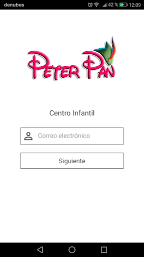 Android application Peter Pan Kindergarten screenshort