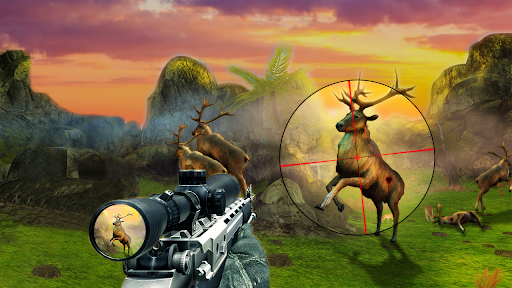 Android application Deer Hunting Games 2024 screenshort