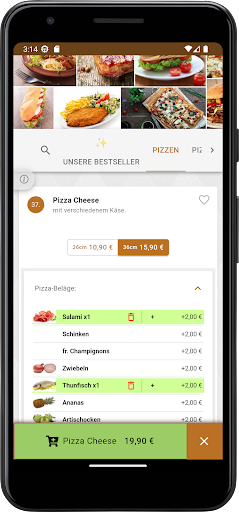 Seven Star Pizza Lieferservice Screen 3
