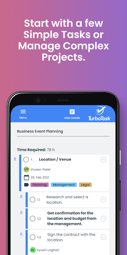 TurboTask.io Screen 2