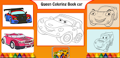 Lightning car Coloring book - Screenshot 3