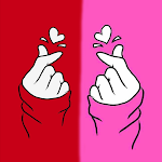 Cover Image of Download Finger Heart Wallpapers Free 1.0 APK