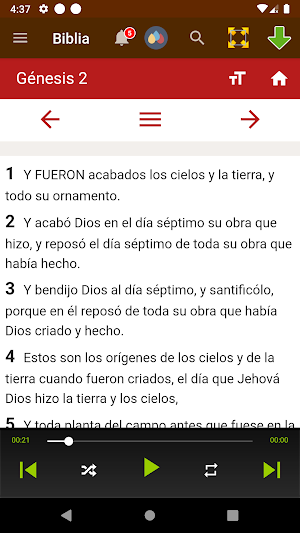 Biblia Reina Valera + Español - Cristiana screenshot 5