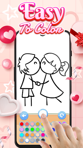 Coloring Love & Valentine Screen 3