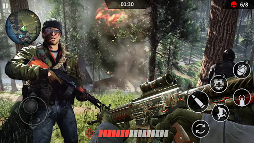 Modern Strike Ops:Real Commando Secret Mission-FPS  APK MOD (Astuce) screenshots 3