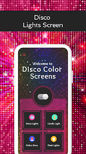đèn disco: đèn màn hình