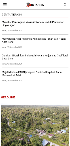Betahita.id Screen 3