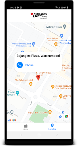 Bojangles Pizza Screen 3