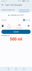 Fuel Oil Mix Calculator