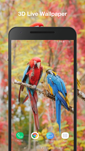 Android application Beauty Birds Wallpaper Pro screenshort