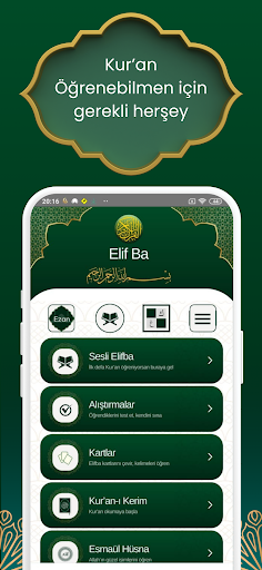 Aperçu de l'application