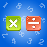 Multiplication and Division Tables. Training. icon