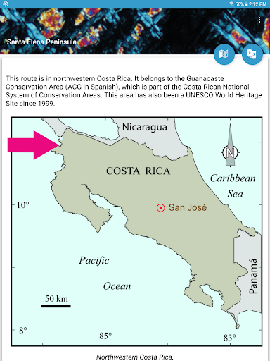 Recorrido geológico Santa Elen