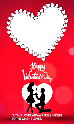 Android application Valentine Day Photo frame screenshort