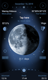 Deluxe Moon - Moon Calendar, P Screenshot